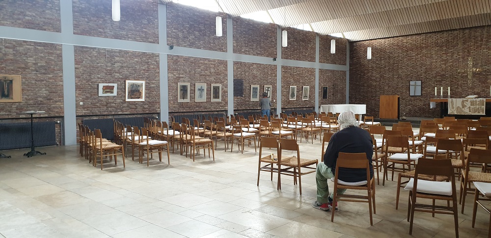 einzelausstellung evangelische kreuzkirche, oberursel-bommersheim, 2023